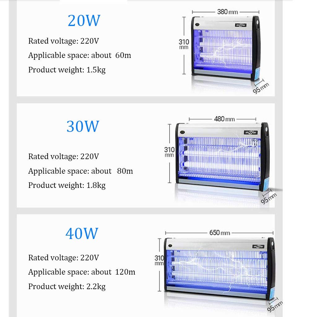 Trampa para Mosquitos, matamosquitos eléctrico, Repelente de Insectos por Descarga eléctrica, lámpara antimosquitos LED de bajo Consumo, lámpara UVA LED, lámpara matamosquitos LED