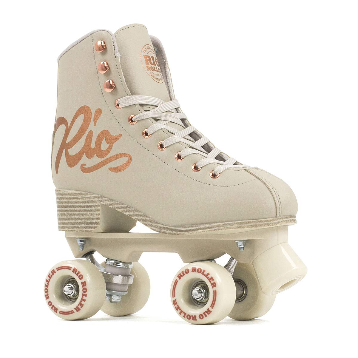 Amazon.co.jp: RIO ROLLER(リオローラー) クワッドスケート ROSE Cream 