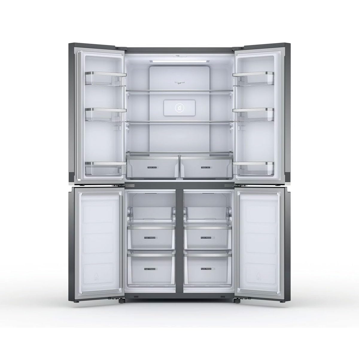 Whirlpool Frigorífico Americano 594L - Acero Inoxidable - WQ9B3LEF