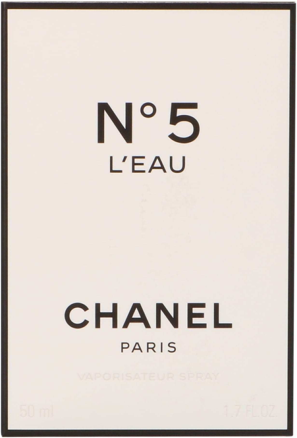 No.5 LEau by Chanel for Women - 1.7 oz EDT Spray