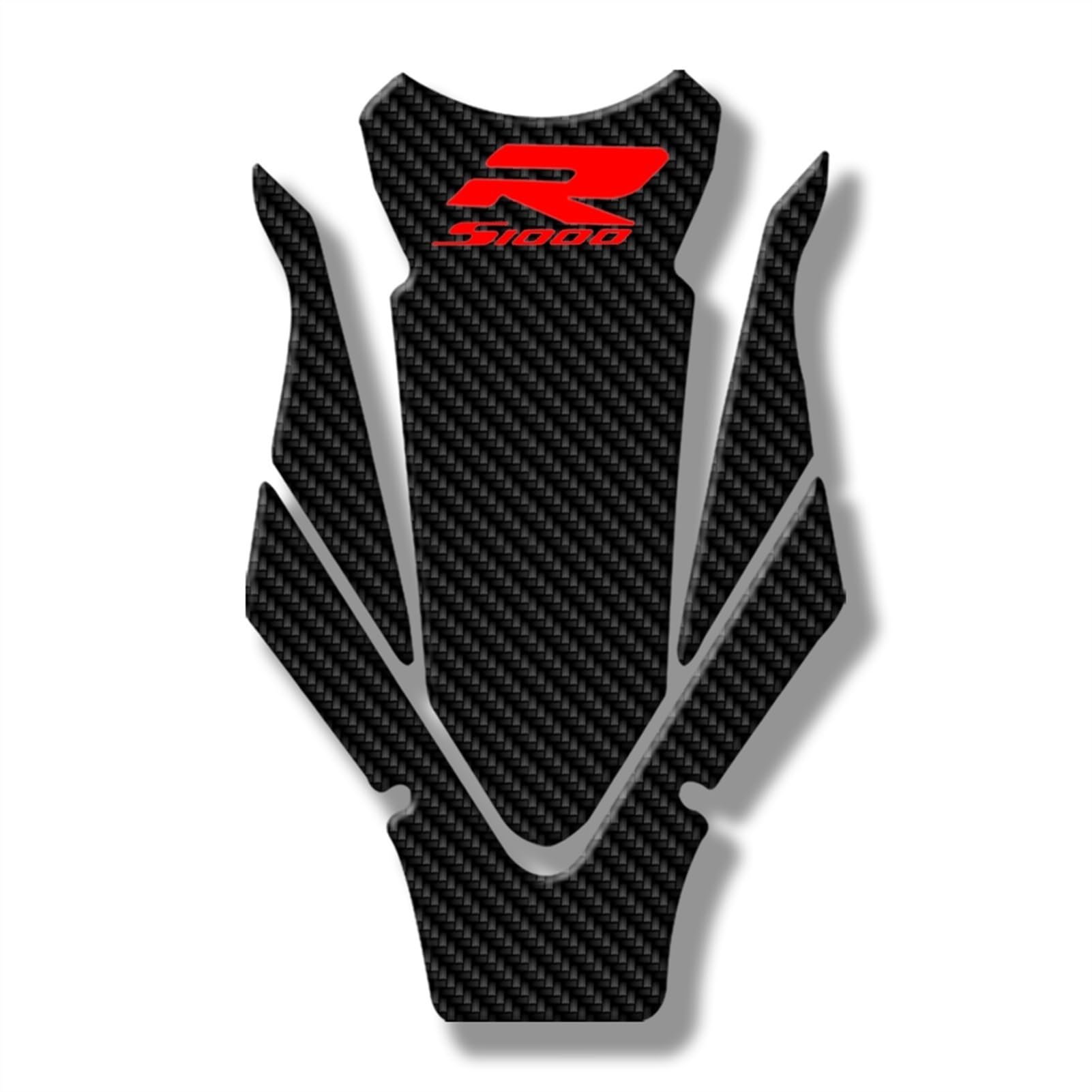 Motorcycle Tank Pad Protector Racing Tankpad Sticker Fuel Side Fishbone Applique S1000R 2021 for BMW Tank Sticker(Color2)