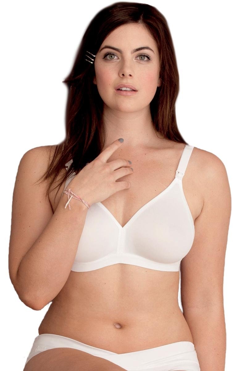 Anita Maternity Damen Bügelloser Schwangerschafts-BH Still - BH 5040, Gr. 75C, Weiß (weiß 006)
