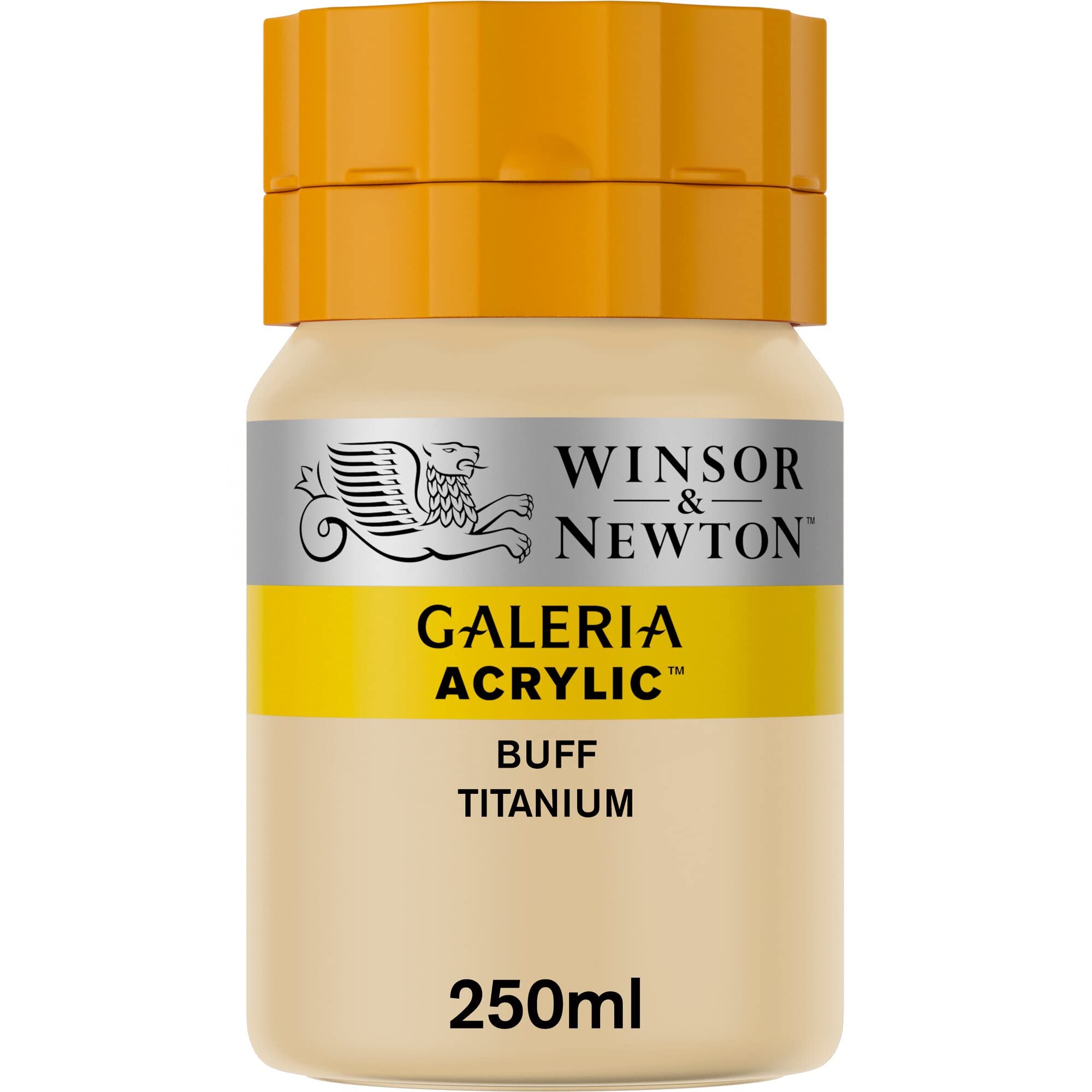 Winsor & Newton 250ml Bottle Galeria Acrylic Colour with Nozzle Cap - Buff Titanium