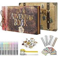 Vienrose Our Adventure Book Álbum de Fotos DIY Álbum de Recortes