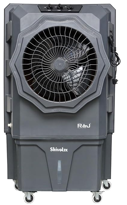 MARWAR STEEL Khalibali raj cooler 120 Ltr water capcity | Personal Air cooler | Fan Based || 19 Inc. Fan Blade and Ice Chamber,