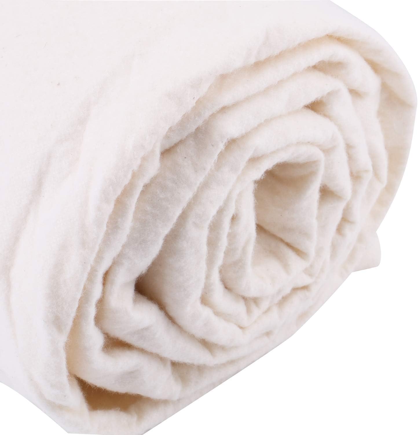 Lawei Mazza in morbido cotone naturale per trapunte, artigianato e arti portatili (228,6 x 274,3 cm)