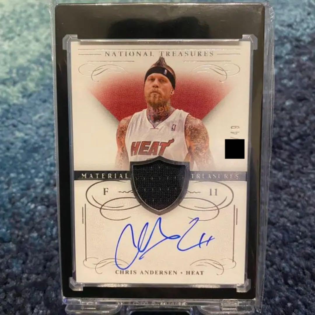 NBAカード　Chris Andersen nationaltreasures NBAカード Chris Andersen nationaltreasures NBAカードChris