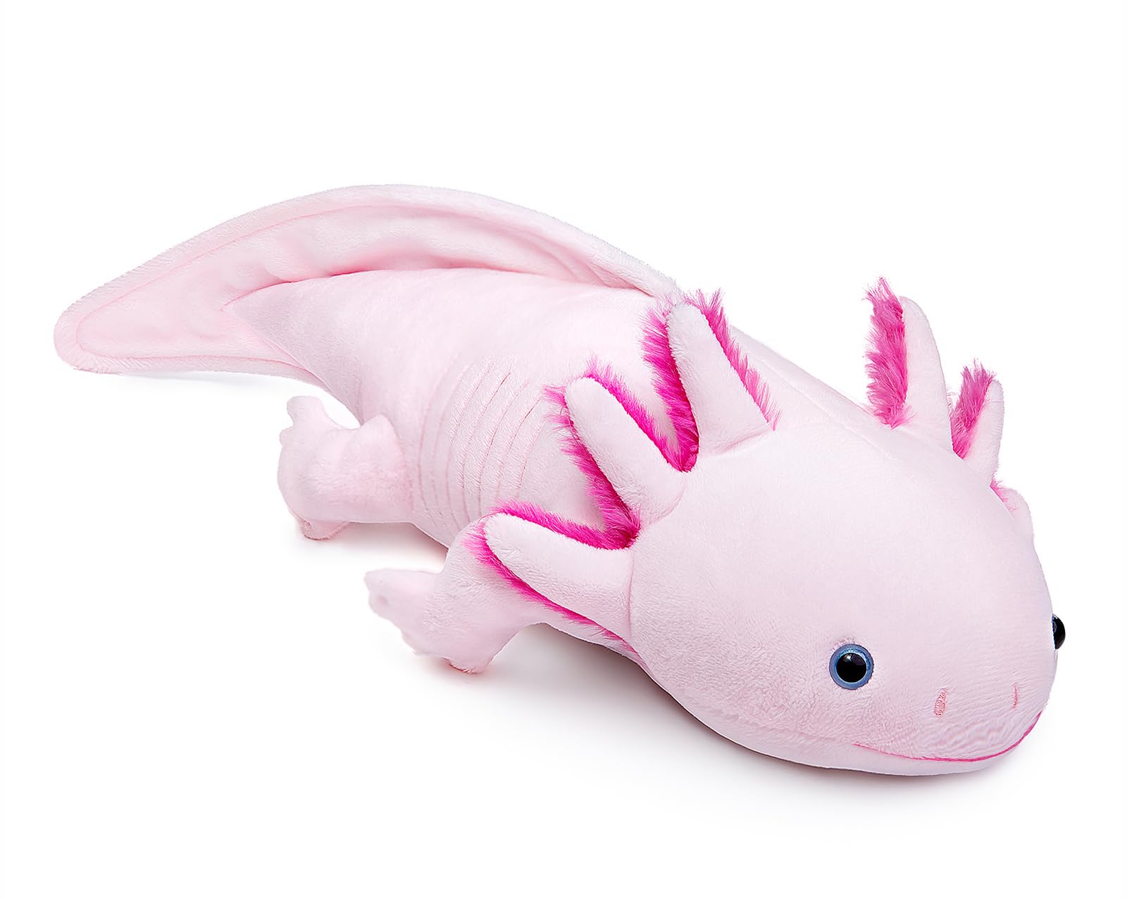 Lilizzhoumax Axolotl Plush Toy 44cm 17inch Realistic Stuffed