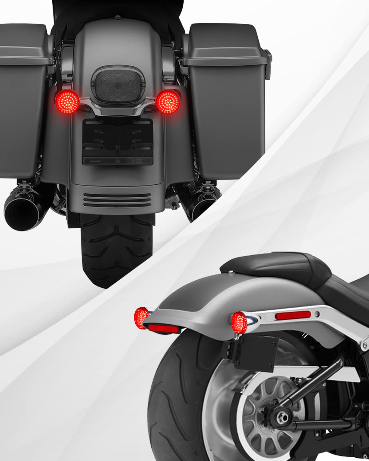 Amazon.com: NTHREEAUTO 1157 Turn Signals with Smoked Lens Cover