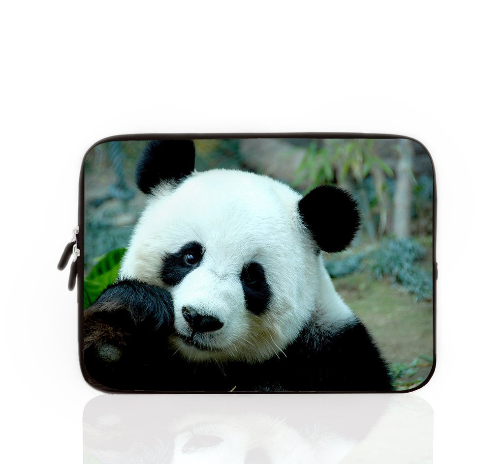 Laptop Sleeve Panda Notebook Bag Case,Neoprene Computer Bag,10"12"13"15"17"-15"