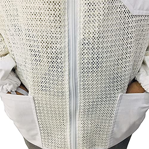 YZLP Imkerhandschuhe 1 Stück belüfteter Imkeranzug für Imkerprodukte, Bienen-Eep-Ausrüstung, Bienenkleidung, Jacke… – Bild 7