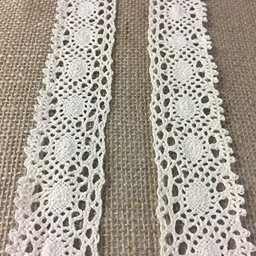 Cluny Trim Lace Natural Cotton 1.5
