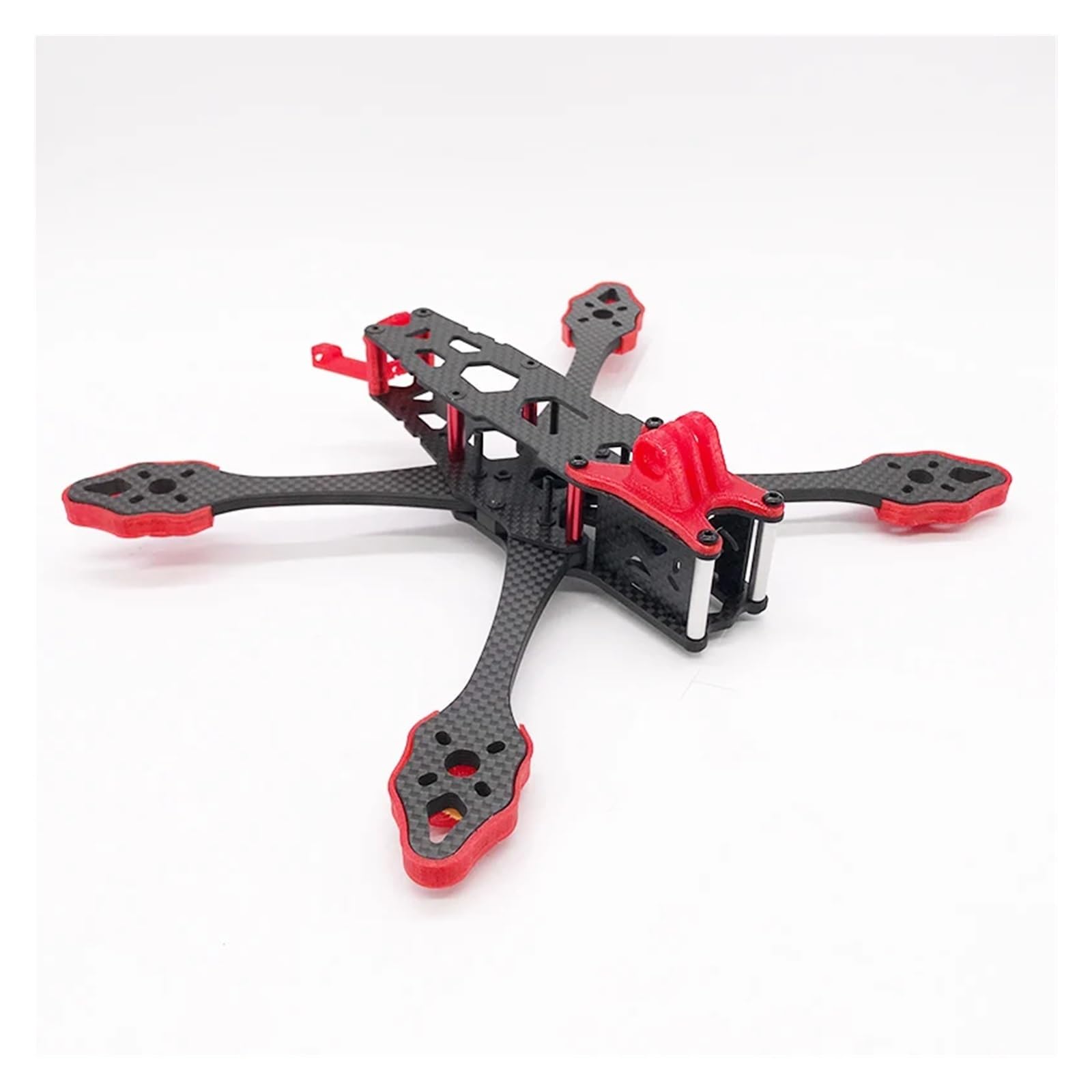 SUPENG QAV-S 5 Pollici 223mm 225 Kit Telaio in Fibra di Carbonio Diviso Tipo X Braccio da 5mm con Parti di Supporto Stampate in TPU 3D compatibili con RC FPV Racing Drone
