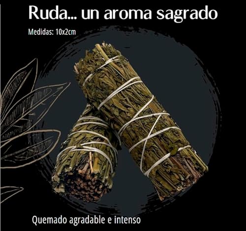 2 Smudge Ruta Essiccata da Bruciare Sciamanica