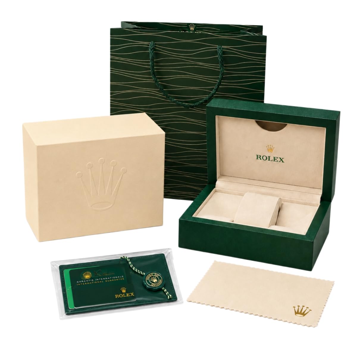 Scatola Orologio in Pelle Custodia da Viaggio Singola con Supporto Imbottito con Interno Imbottito per Rolex Explorer & Explorer II