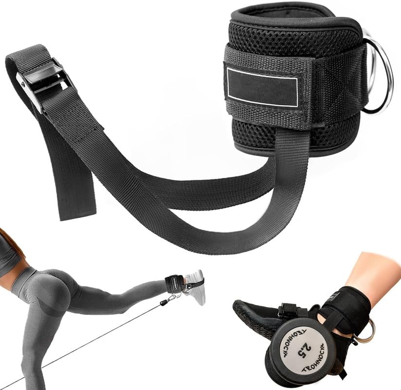 FITCOZI Ankle Straps Feet Dumbbell 4D Ring for Leg Workouts Ankle Cuffs Gym Cable Attachment for Glute Kickbacks and Lower Body Exercises For Women Men (Pack of 2) (B0D2KWD3QN) Amazon Price History, Amazon Price Tracker