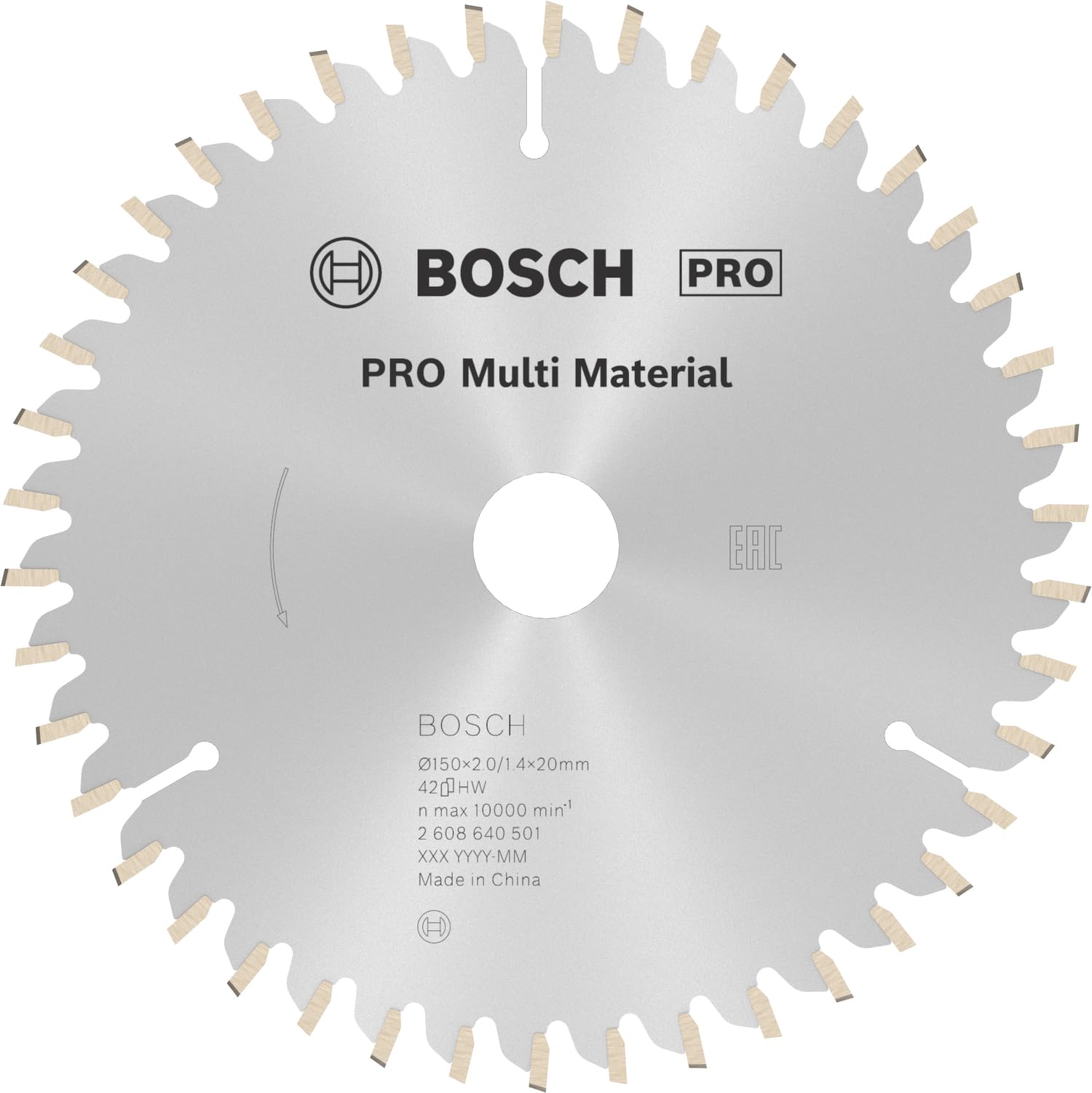 Bosch Professional Bosch Pro Multi Material Cutting Saw Blade