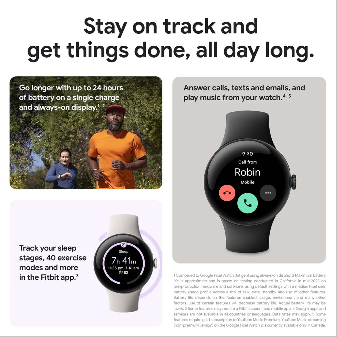 Amazon.co.jp: Google Pixel Watch 2 (LTE) Matte Black