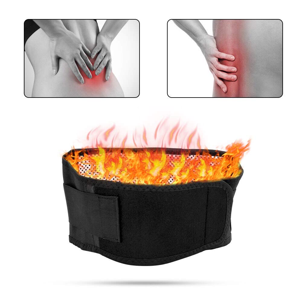 Tutore Lombare Supporto Lombare Regolabile Autoriscaldamento Terapia Magnetica Cintura di Supporto Lombare for la Schiena Massaggiatore Super Febbre Supporto Uomo Donna,Supporto Lombare(M)