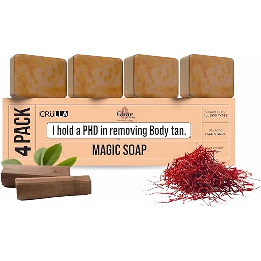 Glowing Skin Soap 100g Pack of 4