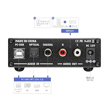 AIYIMA A05 プリアンプ【購入特典あり】 Amazon.co.jp: AIYIMA DAC-A5 PROヘッドフォンアンプ 24BIT