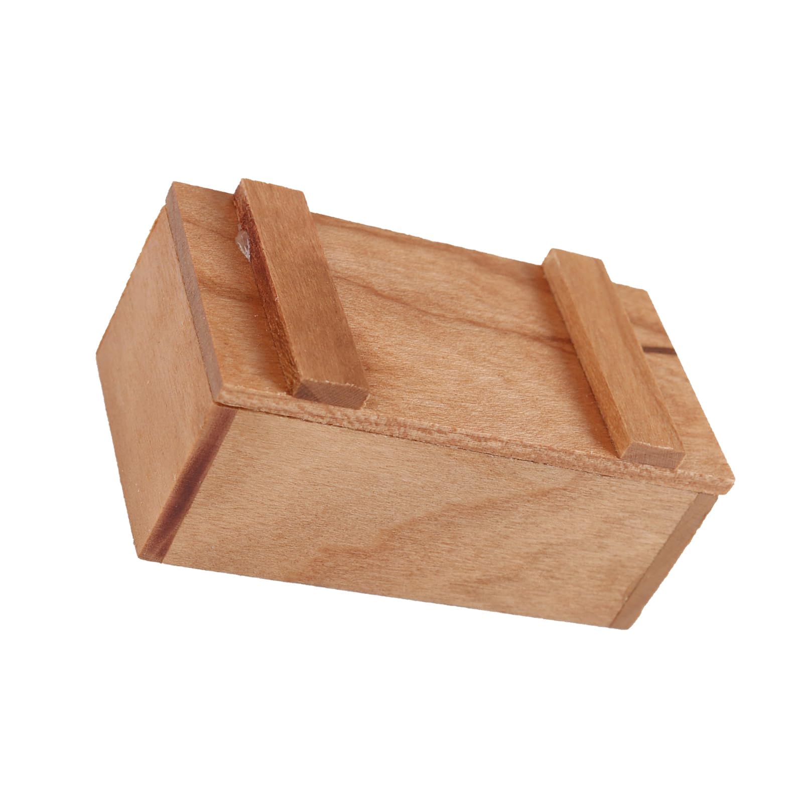 yanzunlrn Wooden Organization Box Great for Keeping Tiny Model Items and Home Decorations Neat Miniature Food Toy Storage Box