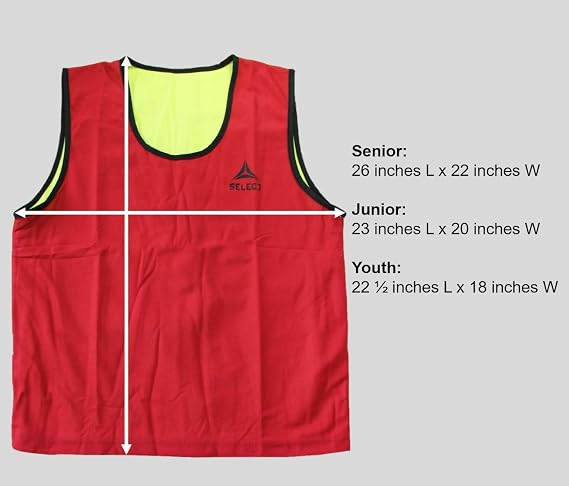 Select Reversible Training Vest (Pack 12)