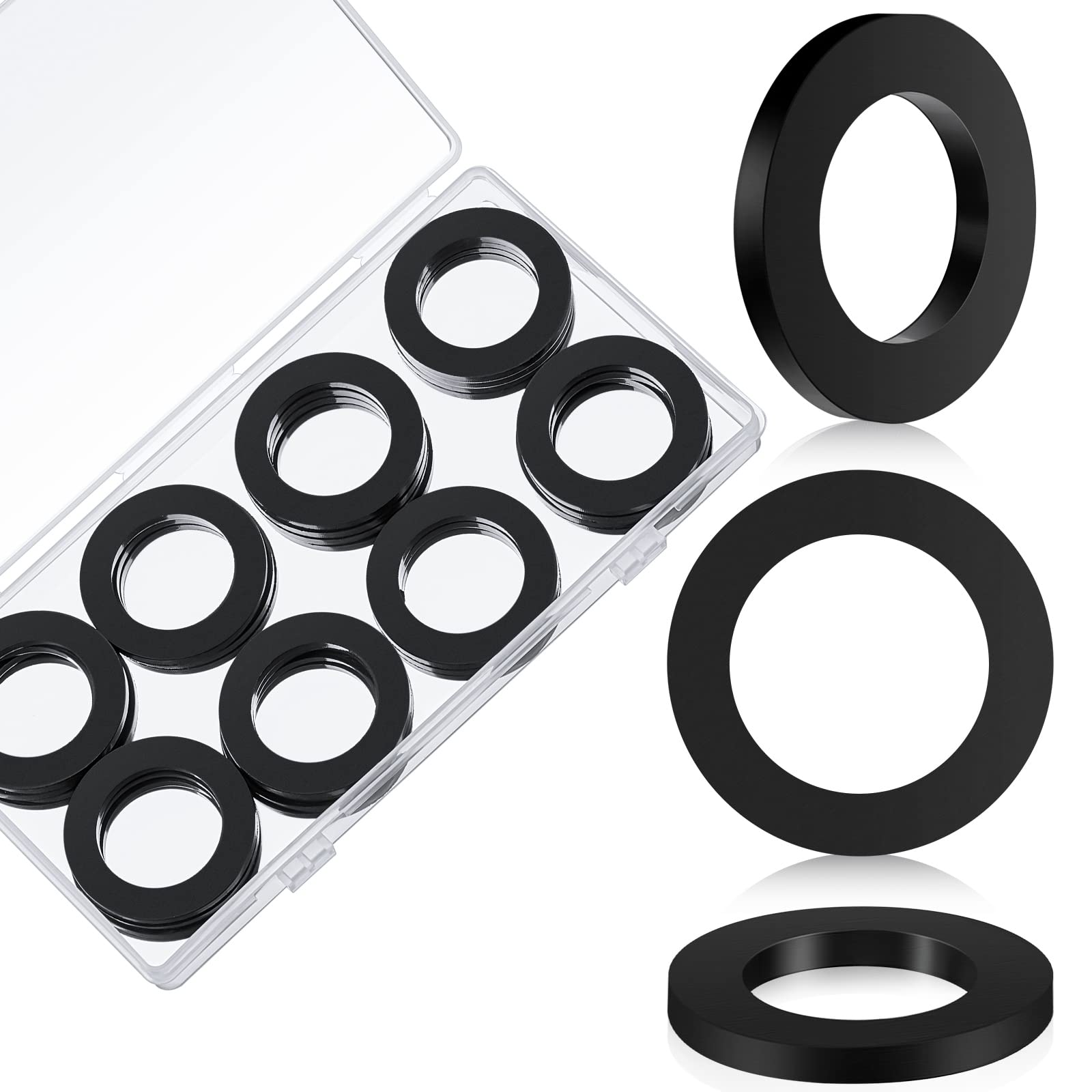 Pangda 30 Pcs Oil Resistant Rubber Washers 1-1/2