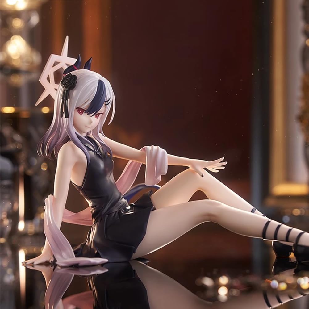 Onikata Kayoko figurka siedząca pozycja anime dziewczyna figurka skala figurka anime gra postać model statuetka dekoracja ozdoby 9 cm