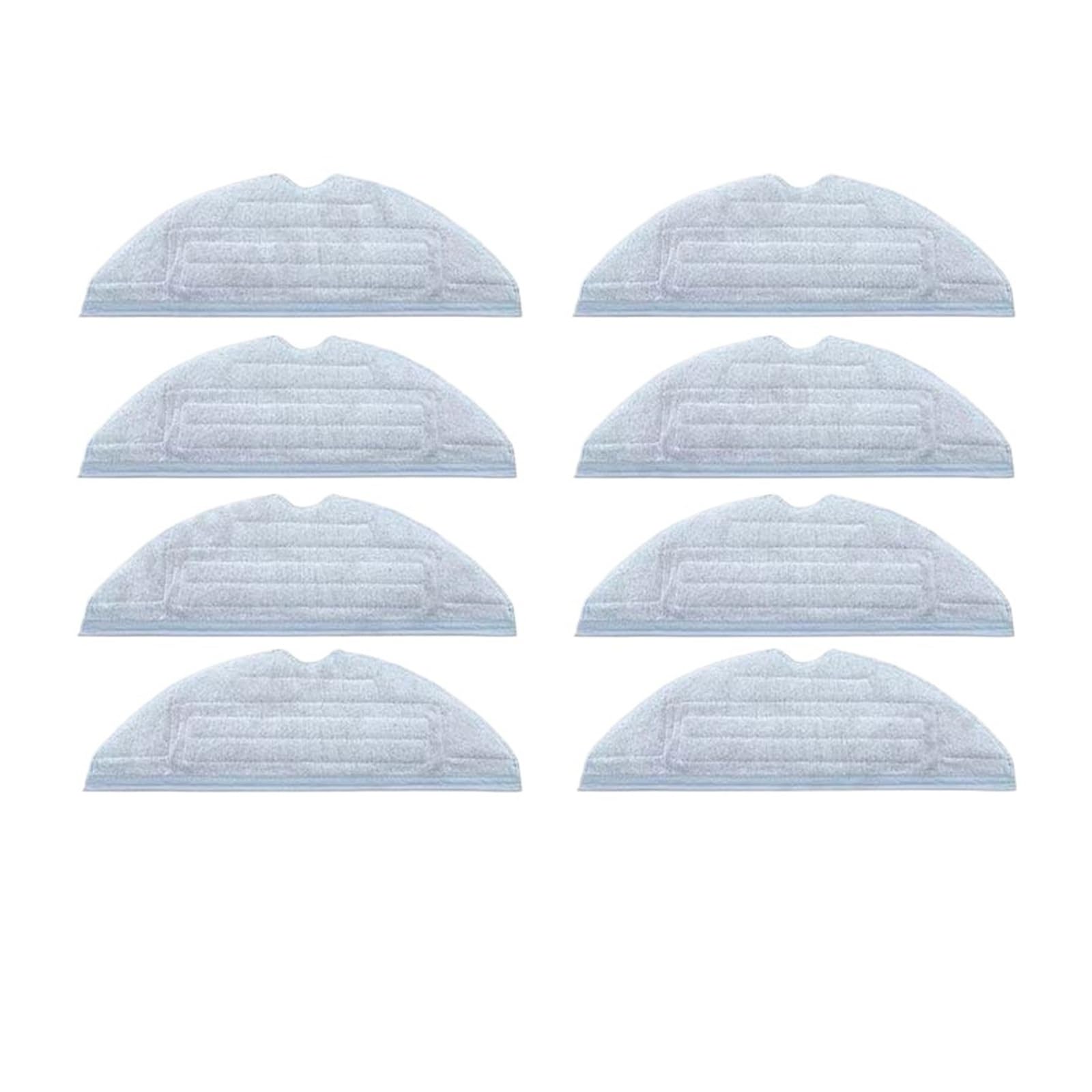 MIZFKWTZY Mop Cloth Spare Parts Mopping Cloth Accessories,Compatible With Roborock，T7S T7plus T7Splus S7(8pcs)