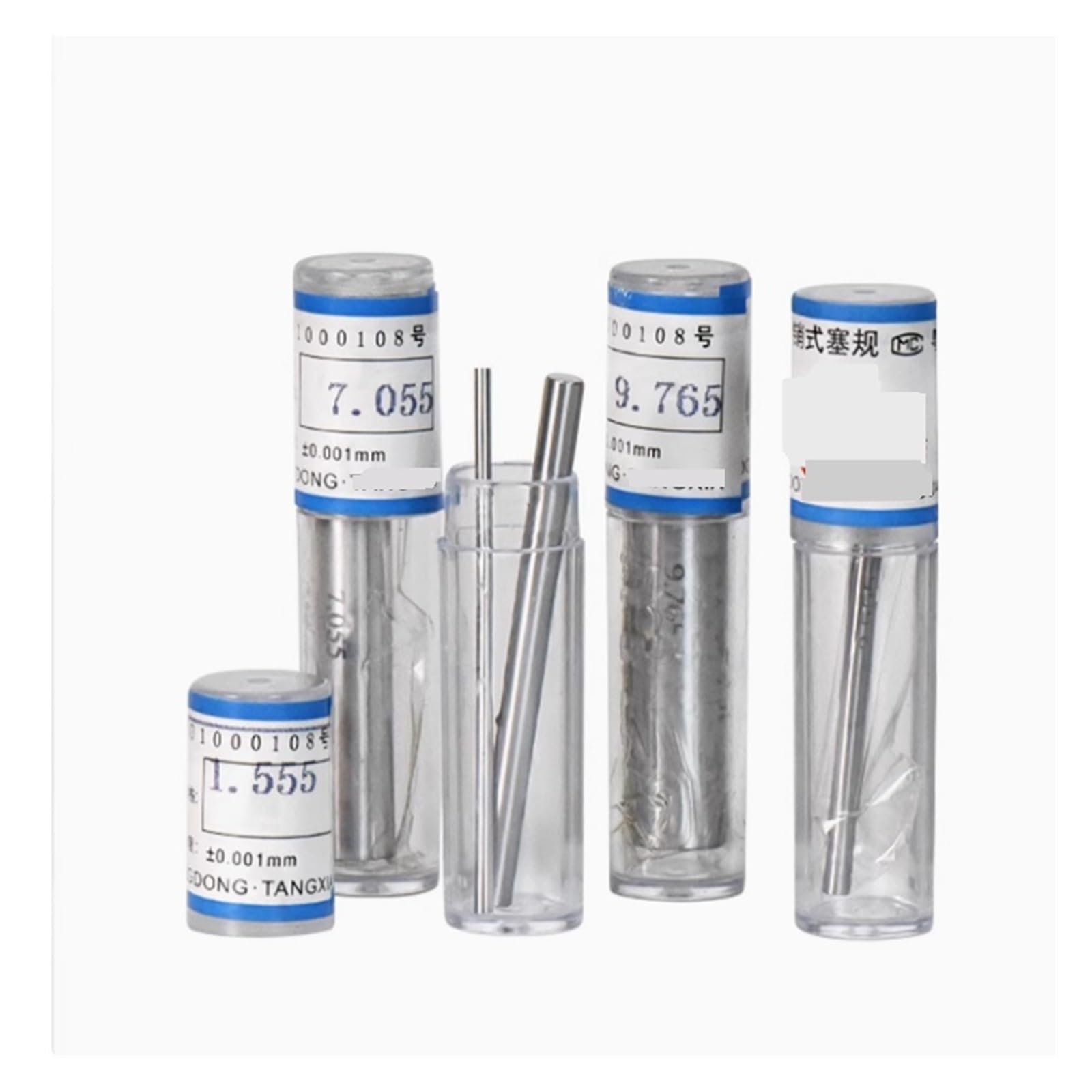Stiftlehre 1 Stück, Stiftlehre, Stecker/Loch/kundenspezifische Lehre, Bereich 0,5–20,00 mm, Schritt 0,01 mm(8mm)
