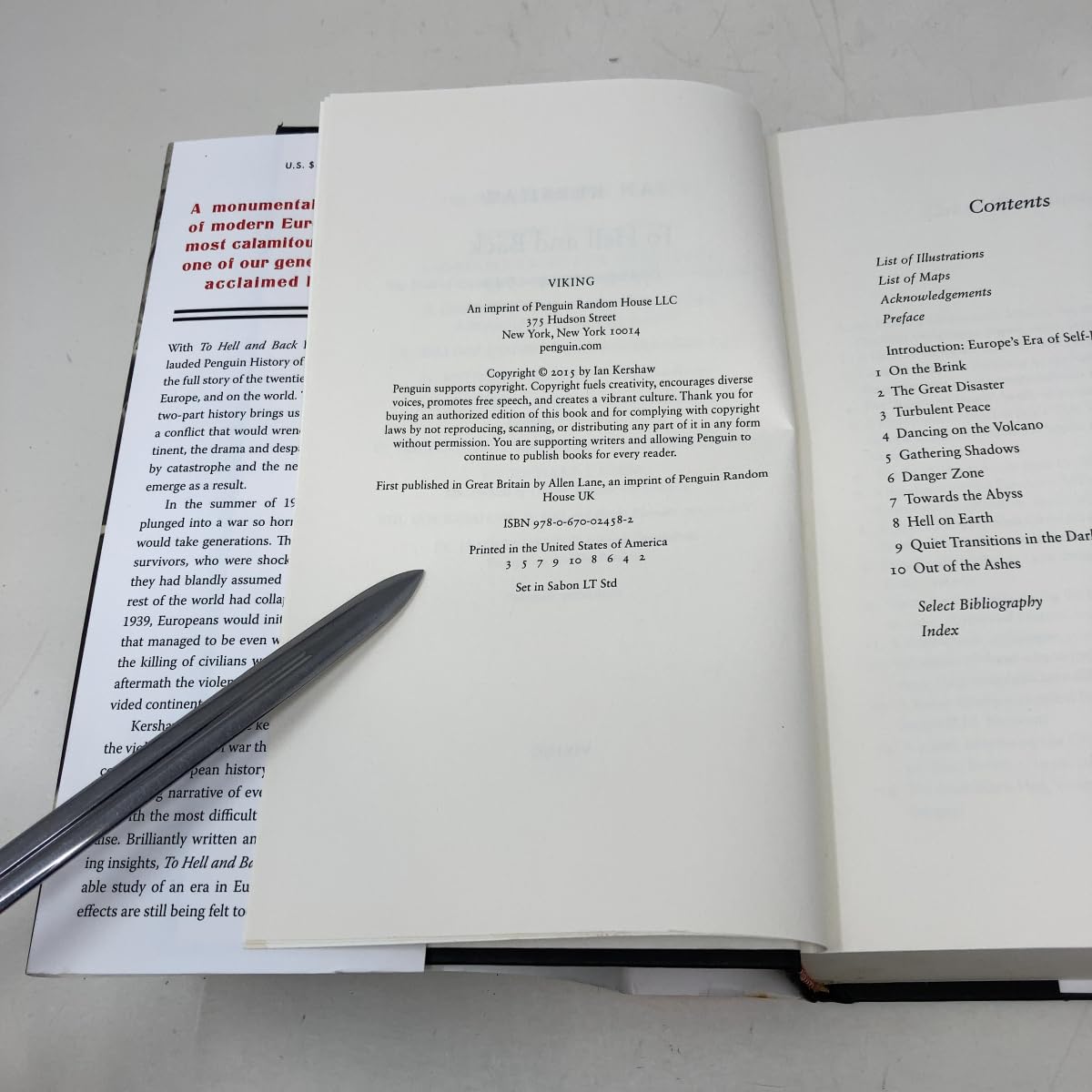 To Hell and Back: Europe 1914-1949 (The Penguin History of Europe) - PT04