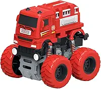 Carrinho de Fricção Bombeiro 4x4 Maluco, DM Toys