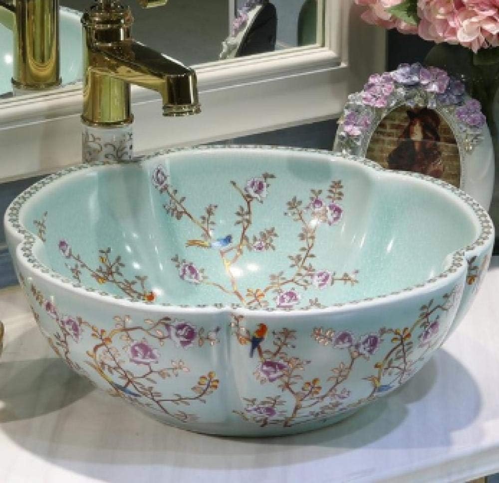 стеклянные раковины для ванной комнаты. умывальник фаянсовый. разноцветные раковины для ванной. винтажные раковины. ванная с пионами.