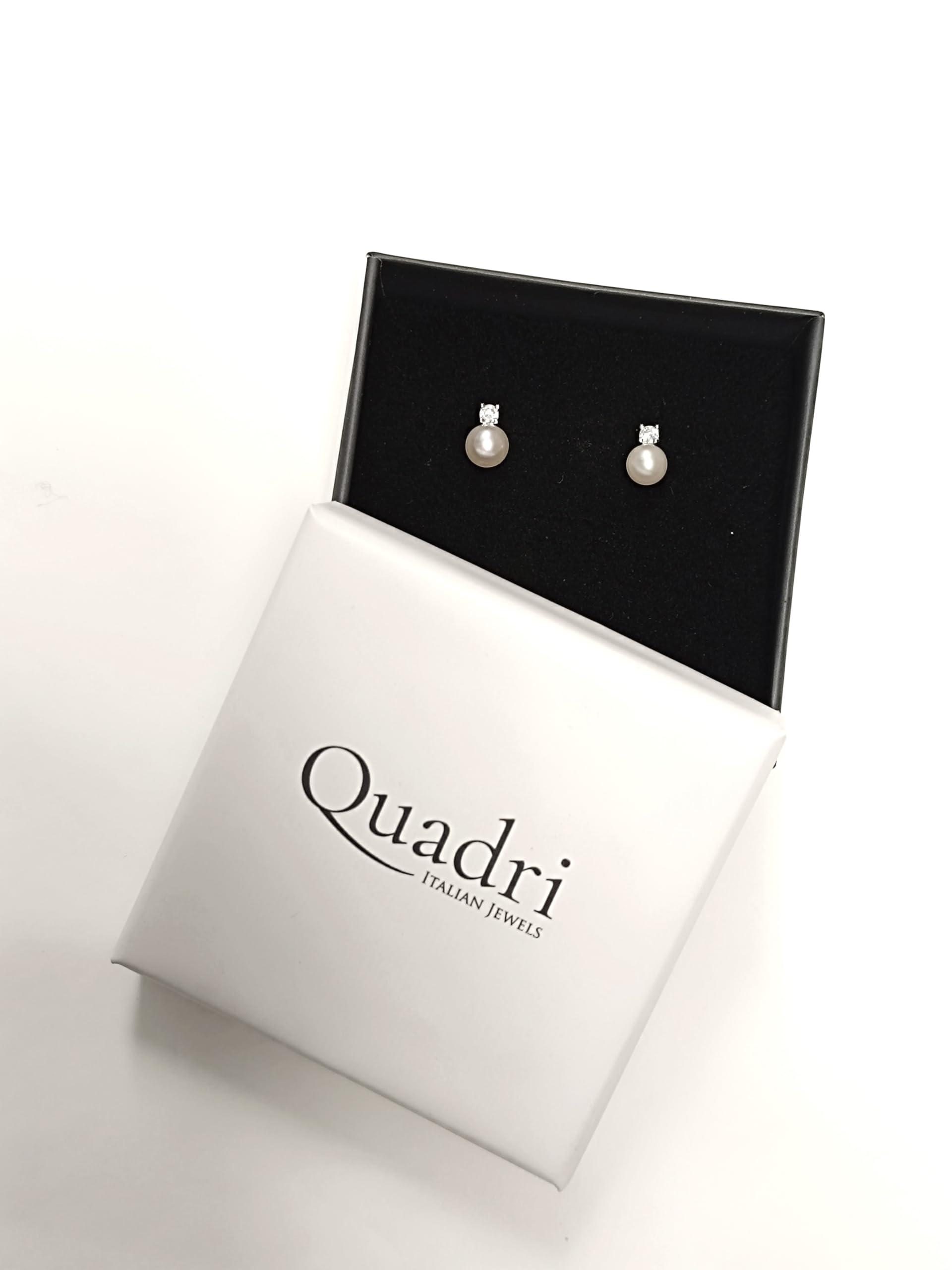 QUADRI – Ohrstecker Silber 925 Damen - Ohrringe Damen - Ohrringe stecker