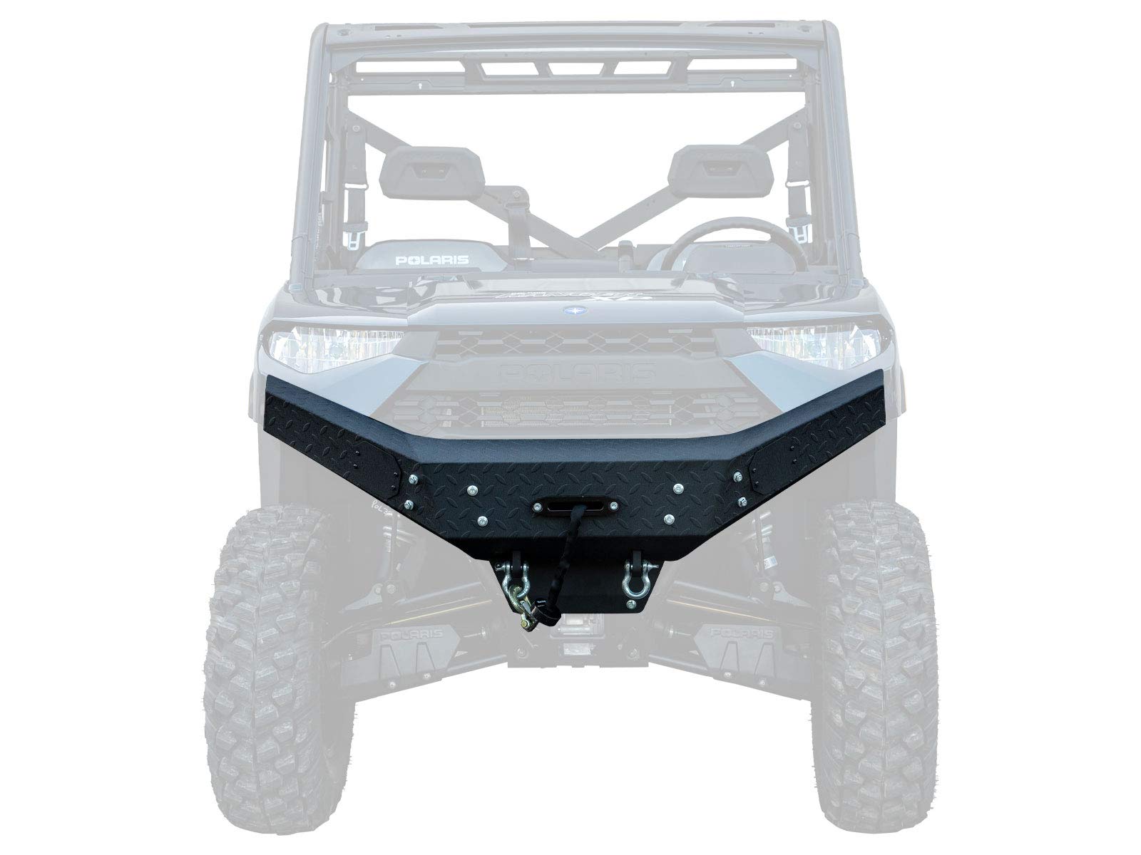 SuperATV WinchReady Front Bumper for Polaris Ranger XP 1000 (See