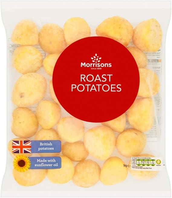 Morrisons Roast Potatoes, 1kg (Frozen) Amazon.co.uk Grocery