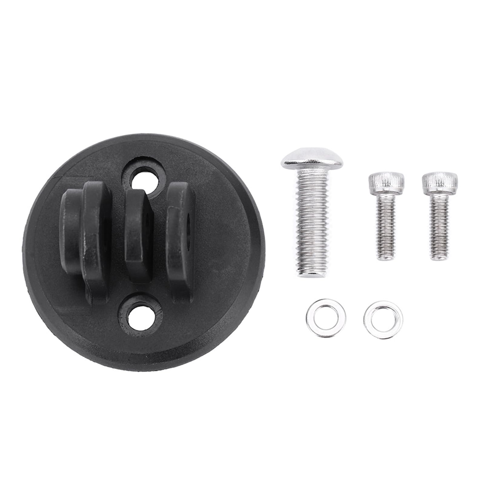 Respicefinem Bike Handlebar Computer Mount Camera Universal Mount Black Nylon Sturdy and Durable Cycling Accessory for Cyclists