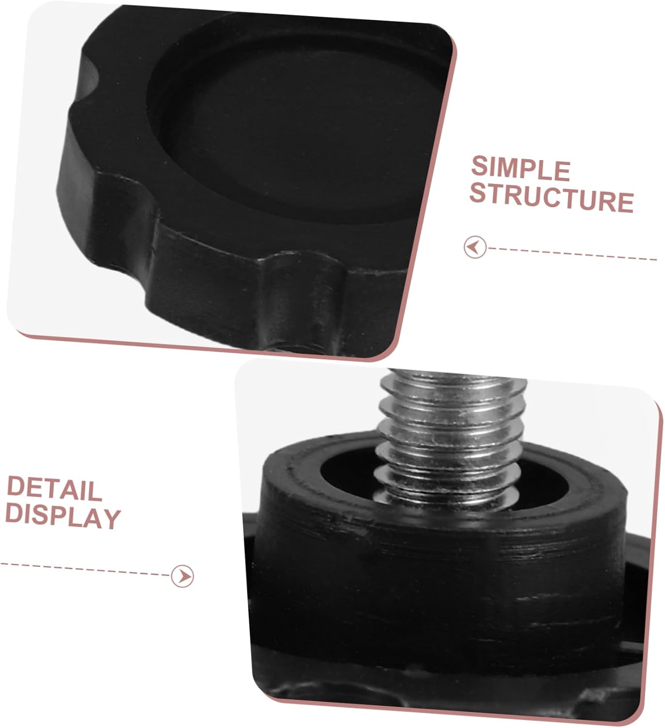 Umbrella Accessory Replacement Parts for Crank Umbrella Threaded Tightening Hand Knob