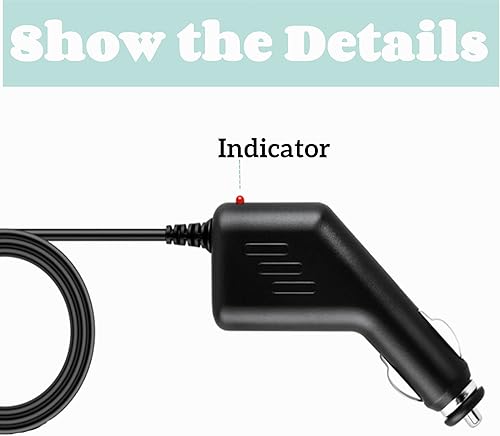 Miniatura 4 de SLLEA Adaptador de corriente CC para coche para Whistler WS1010 cargador de batería de escáner de radio portátil