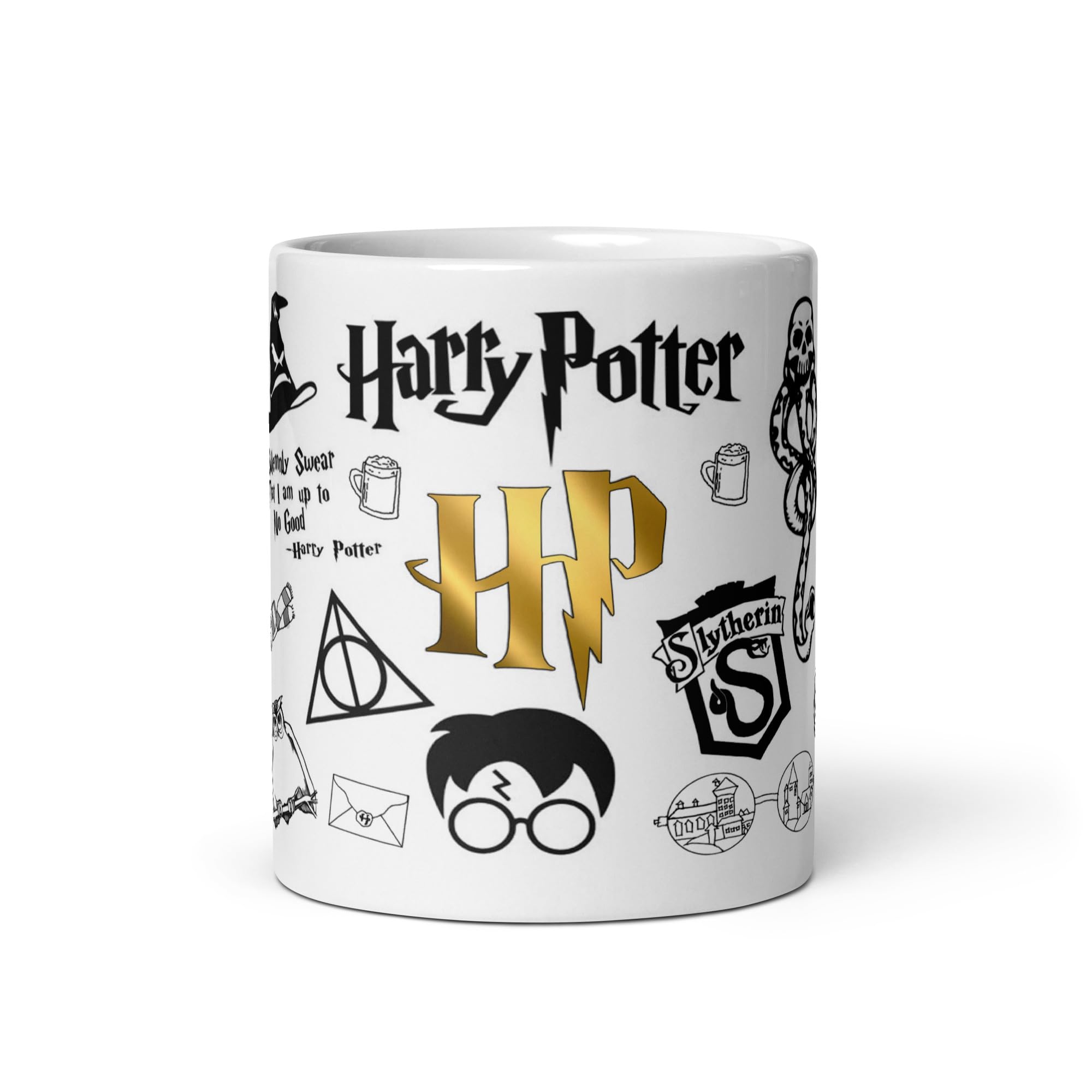 7Eleven Gifts Magical Harry Potter Coffee Mug Coffee Mug for Girls Boys Brother Sister Microwave Safe White Ceramic Coffee Mug Pack of 1 Mug (Golden) (B0CBKY339F) Amazon Price History, Amazon Price Tracker