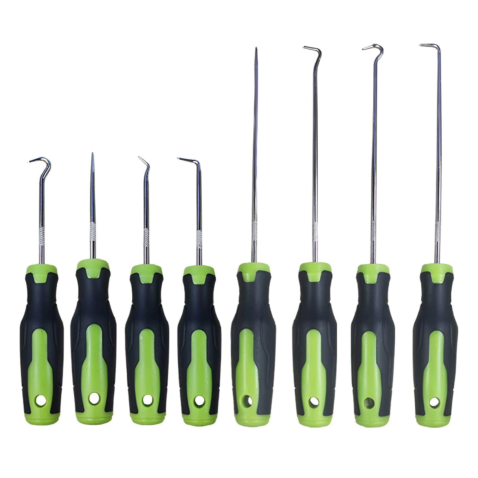 Hook and Pick Set Picks Hook Kit 8pcs, Automotive Precision Screw Kit, Automotive Pickaxe Kit, Mechanical Lock Pickaxe Kit, Puller Disassembler