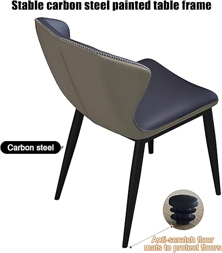 Miniatura 7 de YVYKFZD 5 Piece Kitchen Dining Table Set, Office Reception Room Club Table and Chair Set, Small Round Conference Table, Simple Coffee Table