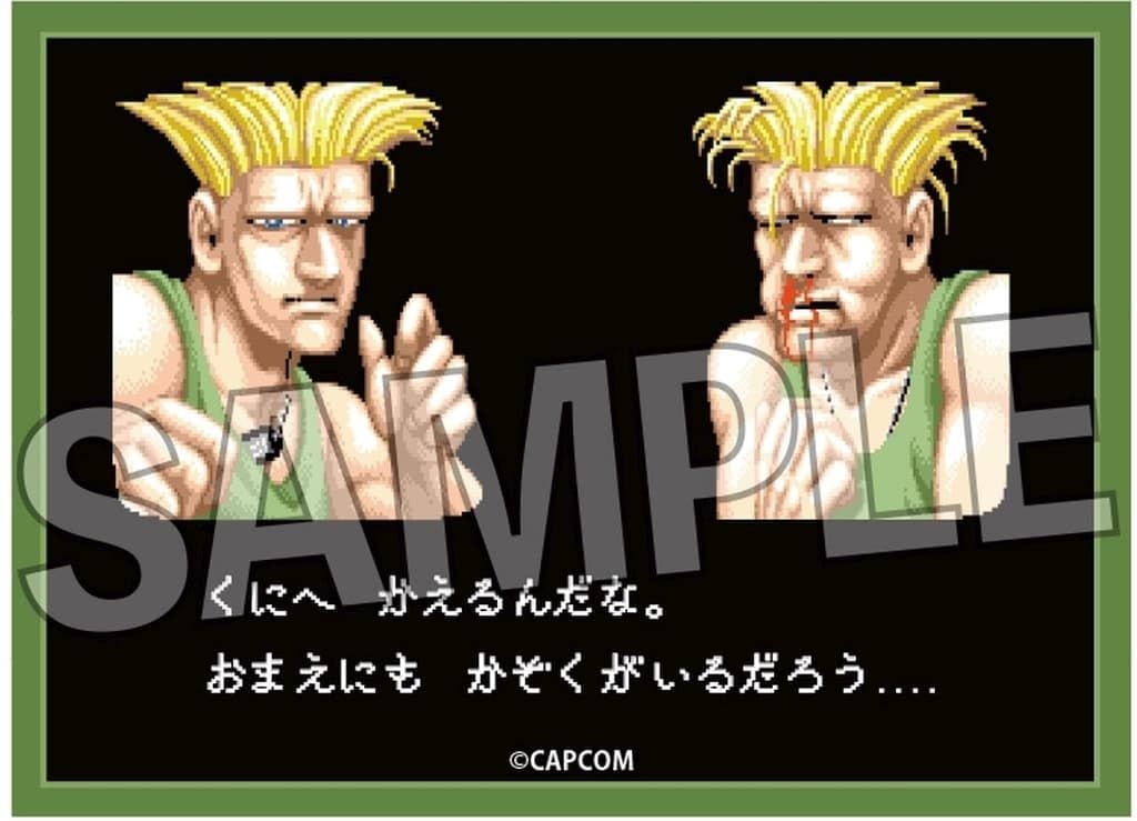 Amazon.co.jp: ストリートファイターII イラストスリーブNT ガイル