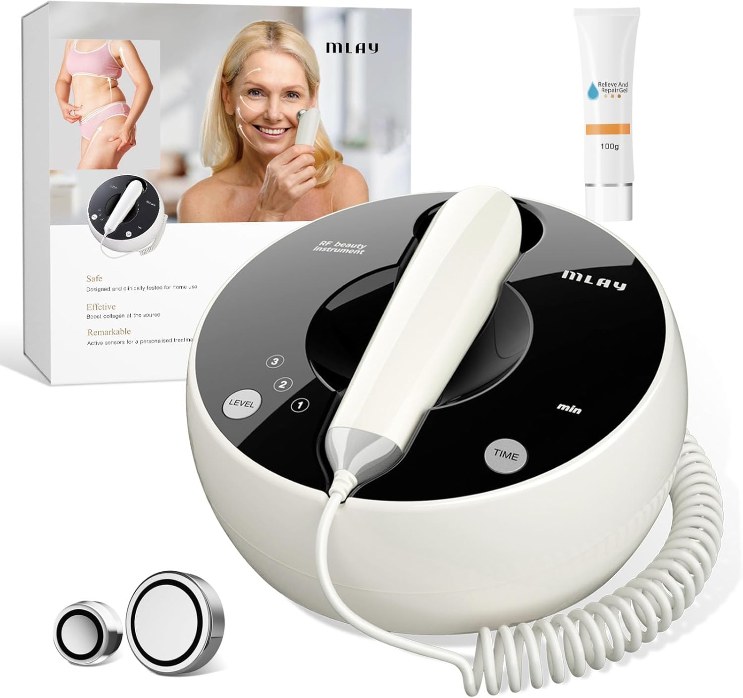 MLAY RF Radio Frequency Facial And Body Skin Tightening Machine