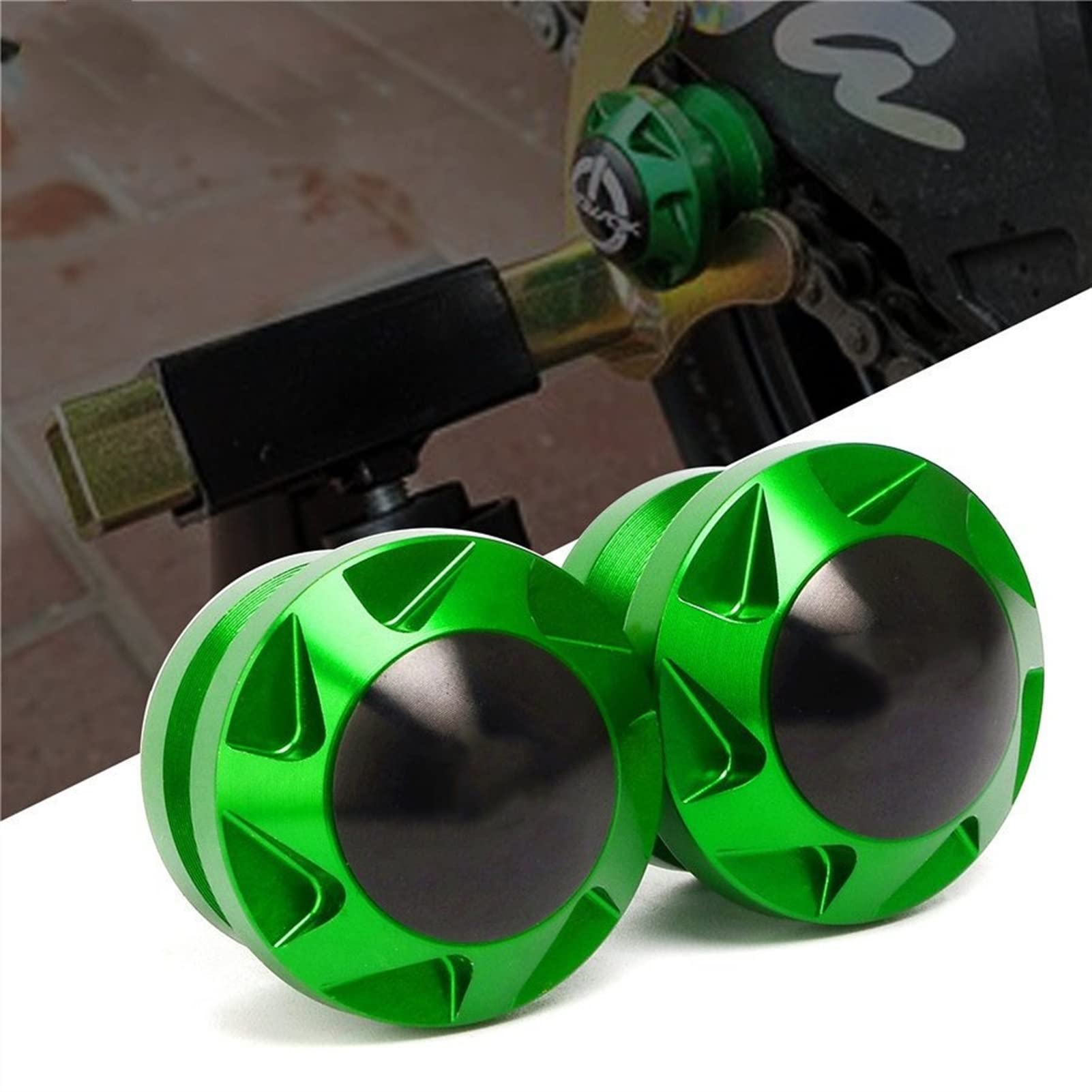 Bobine Forcellone Alluminio Rosso 10MM 10 MM ZX6R ZX10R Z750 Z800