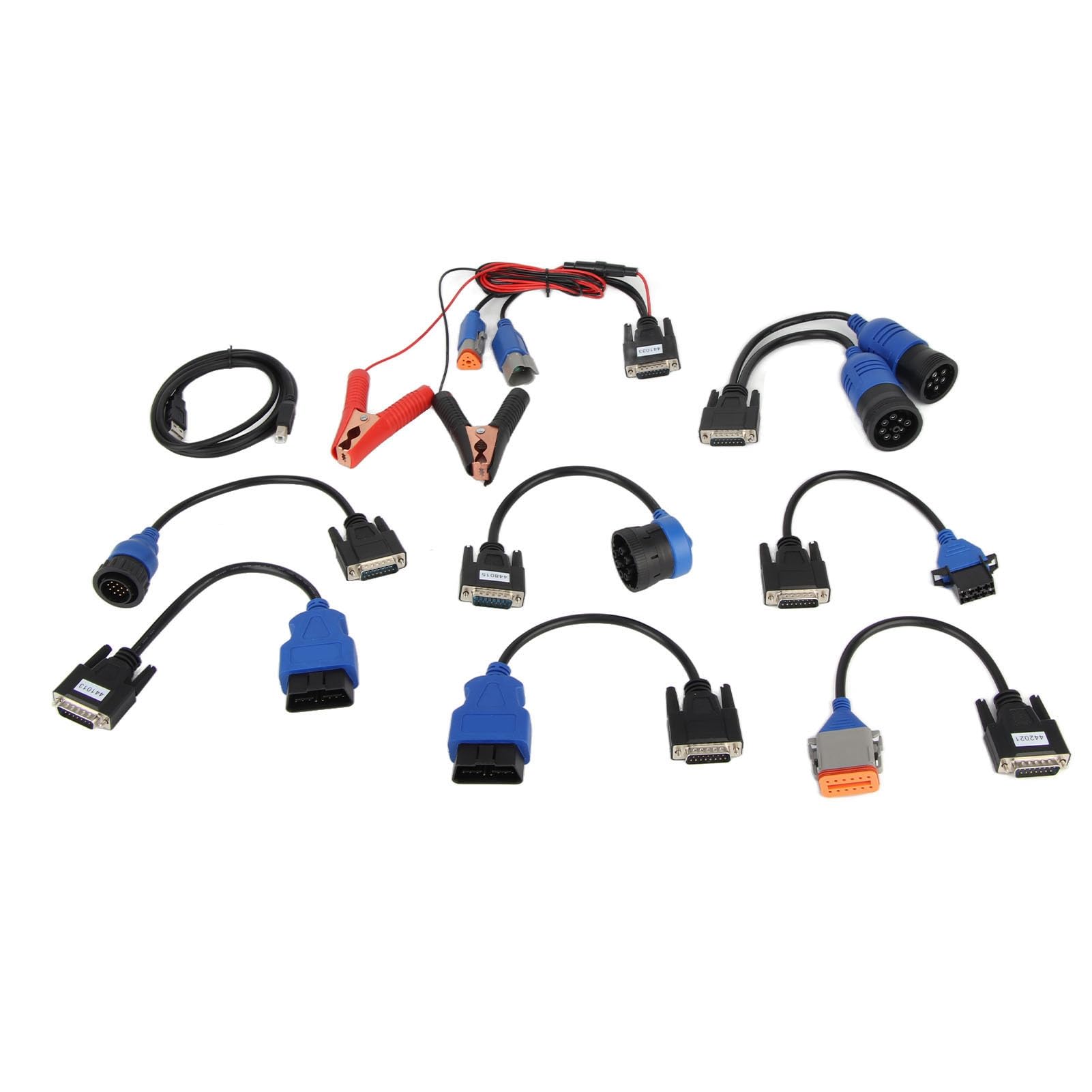 Keenso Skaner Diagnostyczny Ciężarówki Skaner Diagnostyczny ABS i Metalu z USB i Bluetooth RP1210 J2534 Obsługa Wielu Protokołów dla Techników Zajmujących się konserwacją Floty