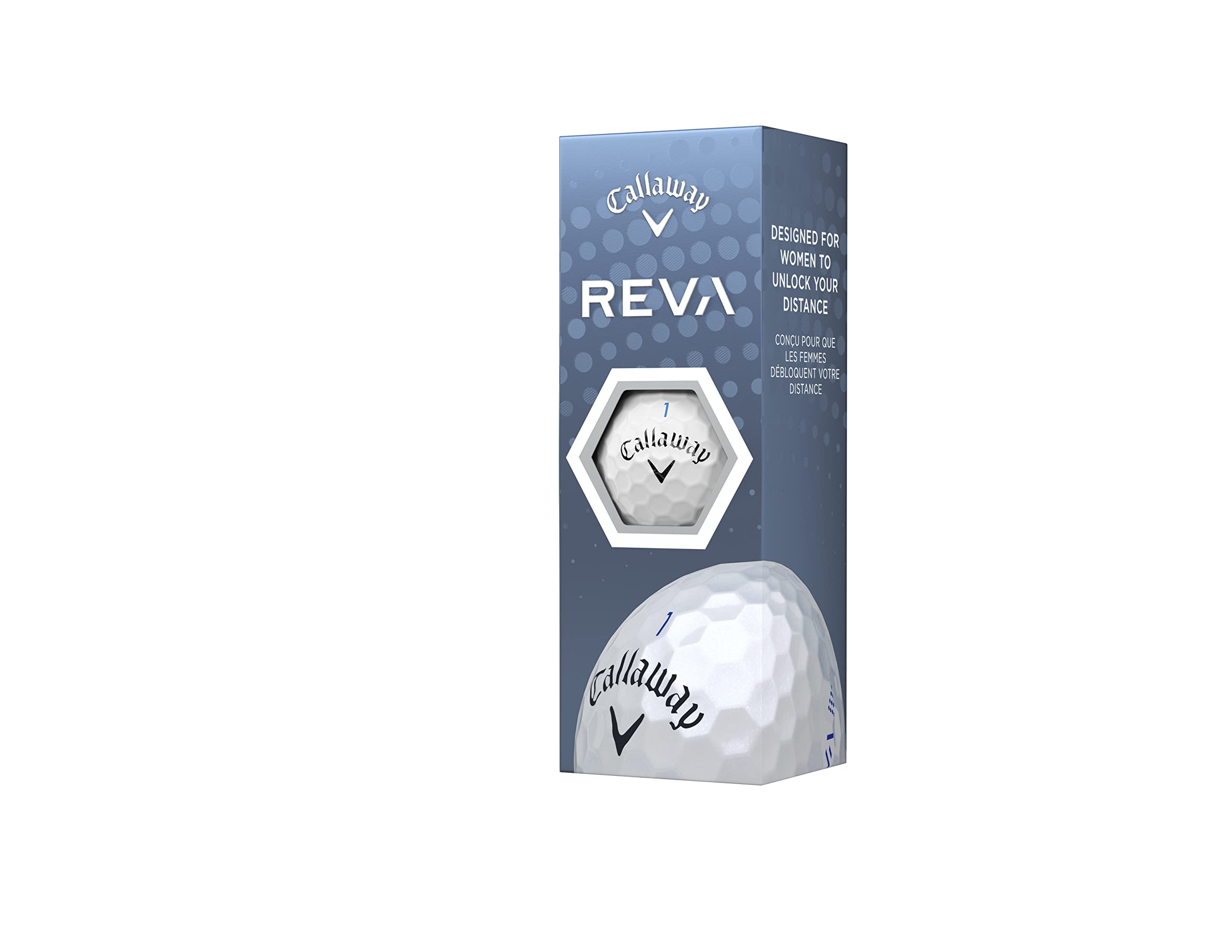 Amazon.co.jp: Callaway REVA ゴルフボール (1ダース) (新