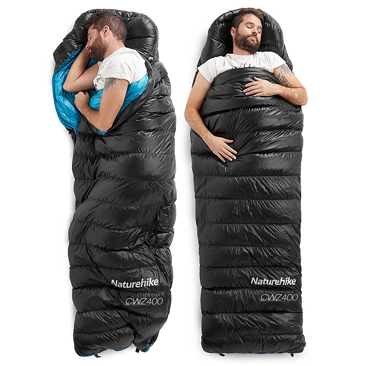 Naturehike Saco De Dormir De Plumón Ultraligero De, Saco De Dormir De Plumón De Ganso De 800 Rellenos, Saco De Dormir para 4 Estaciones, Saco De Dormir Compacto y Ligero