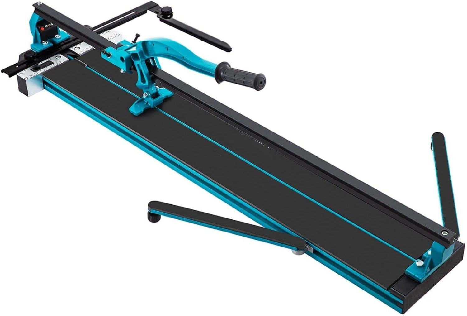 40 Inch Tile Cutter, Manual Tile Cutter with Laser Guide & Double Brackets, 3/5 in Cutting Depth, Heavy Duty Porcelain Ceramic Tile Cutter for Precision Cutting